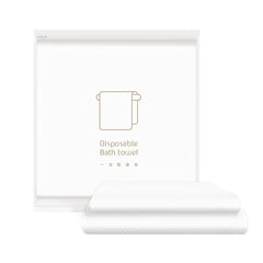 Clear frosted packaging Disposable bath towels